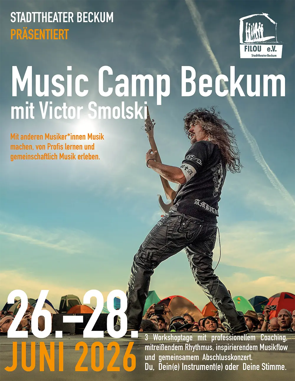 Music Camp Beckum von 26.-28. Juni 2026